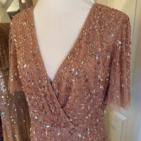MAC DUGGAL
Embellished Flutter Sleeve Gown - Picture 5 of 17
